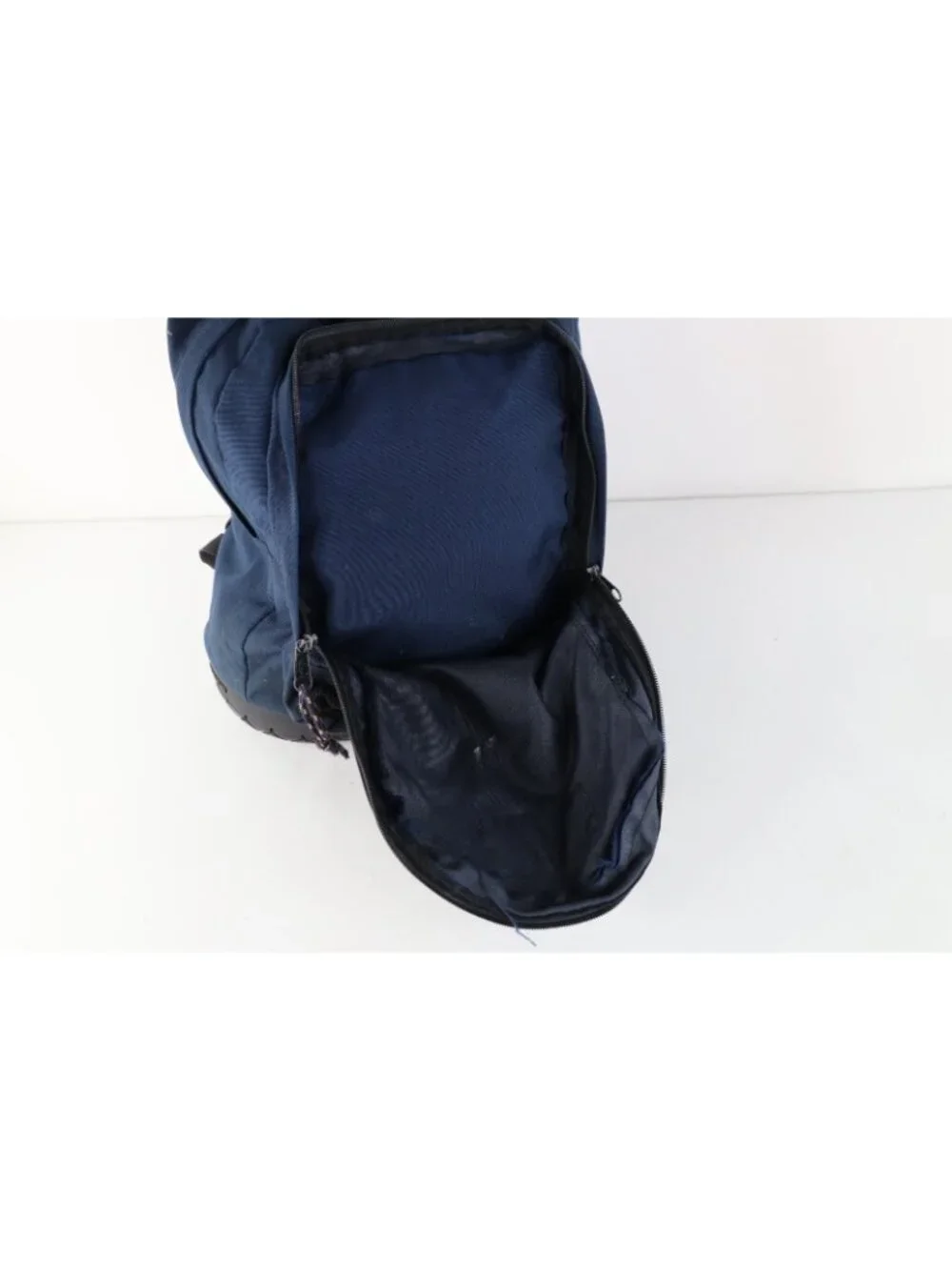 Vintage 90s JanSport Distressed Spell Out Rubber Tire Bottom Backpack Book Bag